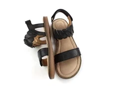 Bisgaard sort sandal Cille